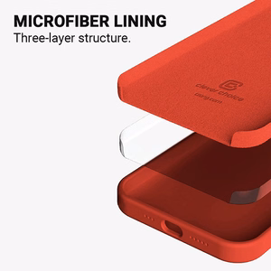 Crong Color Cover vāciņš ierīcei iPhone 13 Pro Max, sarkans