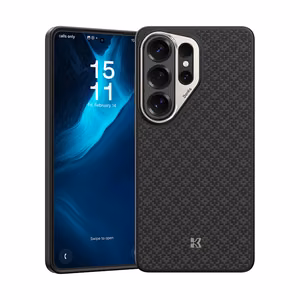 Benks Magnetic Armor Pro Armor Grid Kevlar Maciņš Metal Frame 600D (H050) for Samsung Galaxy S26 Ultra melns