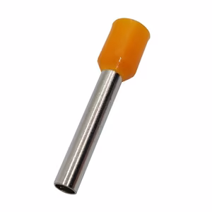 Insulated Cord End Terminal priekš 4mm2/12AWG Kabelis, 100pcs