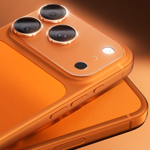 Benks rūdītais stikls Air Shield matēts integrēts lēcas aizsargs (C069) Iphone 17 Pro (3 lēcas) caurspīdīgs