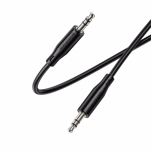 Borofone Kabelis AUX BL26 Standarta - jack 3,5mm uz jack 3,5mm - 1 metrs melns