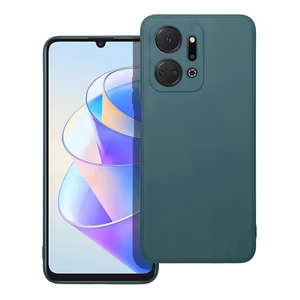 Matēts viedtālruņa apvalks HONOR X7a - tumši zaļš