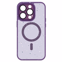 Tel Protect Magnētiskais Splash matētais viedtālruņa apvalks Iphone 15 Pro Max (m) - violets