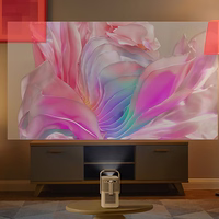 Yaber T2 Plus LCD FullHD 1080p multimediju projektors ar JBL skaļruņiem - bēšs