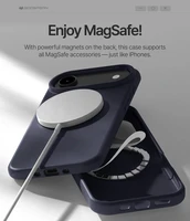 Korpuss Mercury Pure Magsafe Silicon Case Apple iPhone Air tumši zils