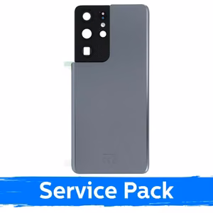 Aizmugurējais vāciņš saderīgs ar Samsung G998 S21 Ultra / Phantom Titanium / (Service Pack)