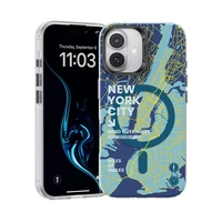 Benks Magnētiskais City New York viedtālruņa apvalks Iphone 16 Plus