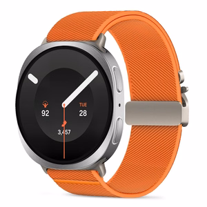 Tech-Protect Nylon Clasp siksniņa modelim Samsung Galaxy Watch 40/44/46 mm – oranža