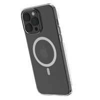 Comma viedtālruņa apvalks Hard Jacket Mag iPhone 15 Plus caurspīdīgs antibakteriāls