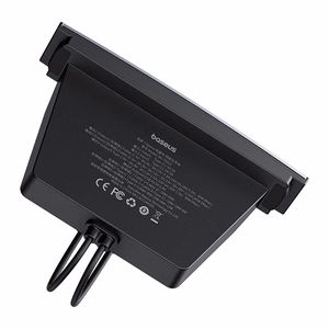Hub Baseus T-Space ar USB-C uz lightning kabeļiem Tesla automašīnām (melns)
