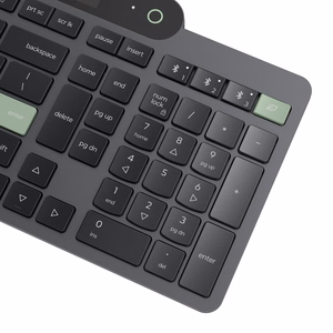 Tastatūra Lenovo Home/Office Bluetooth US English Melna, Zaļa