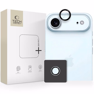Tech-Protect Camring Fit+ защита камеры для iPhone 17 Air - чёрный
