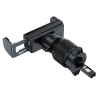 Acefast automātiskais automašīnas tālruņa turētājs uz ventilācijas režģa melns (D9 melns)