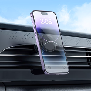 Auto tālruņa turētājs Borofone BH102 (gaisa ventilācijas atveres), melns