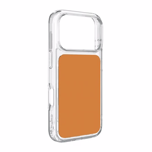 Puro Plate Mag maciņš iPhone 17 Pro saderīgs ar MagSafe - oranžs