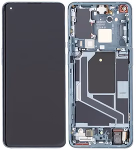 LCD ekrāns OnePlus 9 Pro ar skārienjutīgo ekrānu un rāmi meža zaļš oriģināls (lietots, A klase)