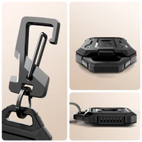 Tech-Protect Kevlar Pro macins priekš Apple AirTag 1/2 - Melns