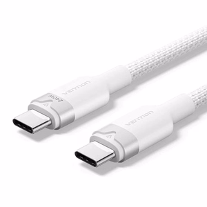 Vention USB-C uz USB-C 2.0 PD 3.1 5A 240W 2 m balts kabelis