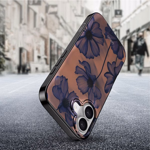 Tech-Protect Lamano MagSafe maciņš iPhone 17 brūni violets