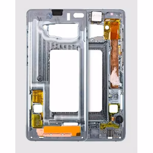 Vidējais rāmis Samsung G973 S10 (balts)