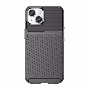 Armored iPhone 15 Plus Thunder vāciņš - melns