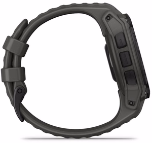 Garmin Instinct E digitālais GPS pulkstenis, 40 mm, 2,18 cm (0,86 collu) MIP, 166 × 166 pikseļi, melns