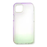 Aurora Case viedtālruņa apvalks iPhone 12 Pro Max neona gēla violets