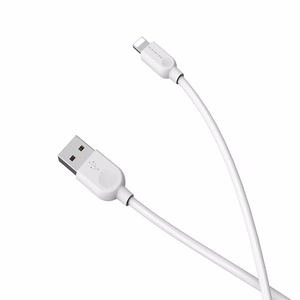 Borofone Kabelis BX14 LinkJet - USB uz Lightning - 2,4A 1 metrs balts