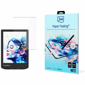 3mk Paper Feeling (līdz 8.3") – planšetdatora ekrāna aizsargs modelim PocketBook Verse Pro 634