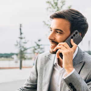 Rafi II Mag apvalks Samsung S24 - melns