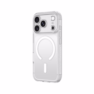 AmazingThing Titan Pro Lens maciņš modelim iPhone 18 Pro Max, ar kameras aizsargu un siksniņas stiprinājumu, saderīgs ar MagSafe – krāsa: caurspīdīga