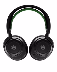 SteelSeries Arctis Nova 7X augstākās klases spēļu austiņas (atjaunotas) melnas, zaļas