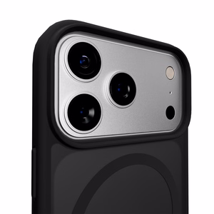 Puro Gradient TPU apvalks saderīgs ar MagSafe iPhone 17 Pro - melns