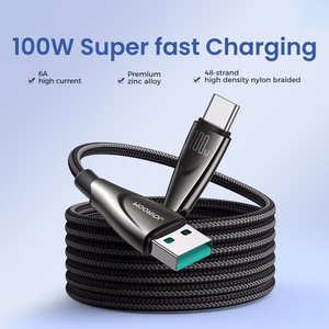 Kabelis Pioneer 100W USB uz USB-C SA31-AC6 / 100W / 1,2m (melns)