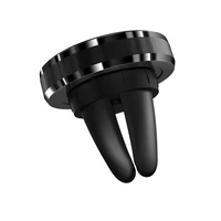 Auto tālruņa turētājs Borofone BH8, uz ventilācijas restes, magnētisks stiprinājums, melns