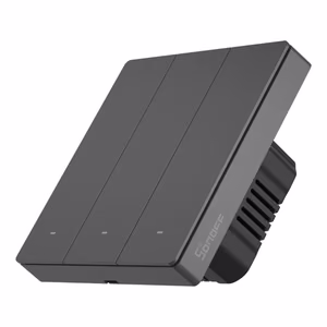 Умный WiFi настенный выключатель сцен Sonoff M5 3C (3-канальный)