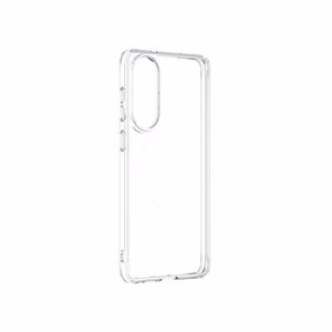 AmazingThing Minimal Mag чехол с магнитным кольцом для Samsung Galaxy S25 Edge - прозрачный