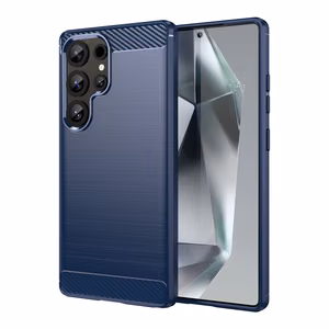 Samsung Galaxy S25 Ultra - oglekļa šķiedras vāciņš – zils