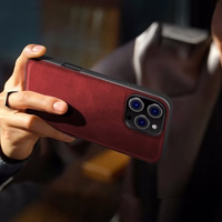 Maciņš X-Level "Earl III Collection" Apple iPhone 16 Pro Max sarkans