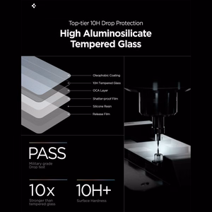 Privātuma aizsargstikls SPIGEN GLAS.TR "EZ FIT PRO AC" HD 2-PACK GALAXY S26+ PLUS PRIVACY