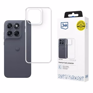 3mk Clear Case maciņš priekš Motorola Moto G67 / Moto G77, caurspīdīgs