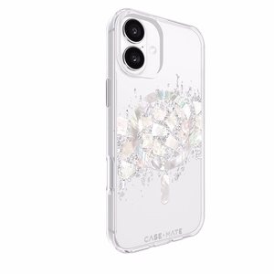 Case-Mate Karat MagSafe vāciņš ar perlamutra ielaidumiem ierīcei iPhone 16 Plus, A Touch of Pearl