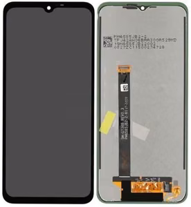 LCD ekrāns Samsung G556 Xcover 7 5G ar skārienjutīgo ekrānu melns ORG