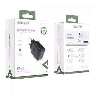 Lādētājs Acefast A1EU melns (PD20W)