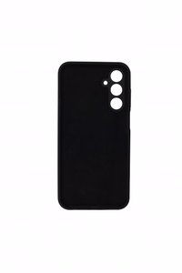 JM REGULAR DEFENSE silikona maciņš Galaxy A25, melns