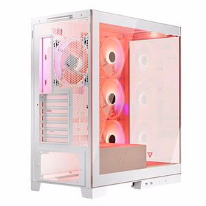 Modecom Volcano SPACE APEX ARGB MIDI Midi Tower balts datora korpuss