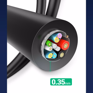 Ugreen US184 20882 USB-A 3.0 / USB-C 3A kabelis 1m - melns