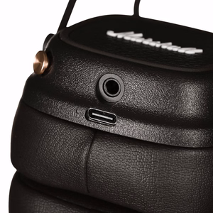 Bezvadu austiņas Marshall Major V On-Ear Bluetooth brūnas