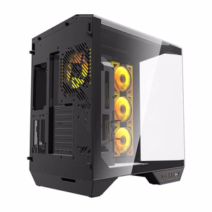 Darkflash DY470 datora korpuss (melns) + 4 ventilatori
