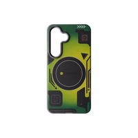 FORCELL F-PROTECT Leveli ar divu slāņu 4D tehnoloģiju, militārā nolaišanas pārbaude saderīgs ar MagSafe SAMSUNG S25 - cyber zaļš